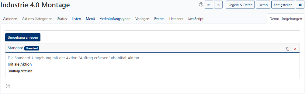 Demo-Umgebungen