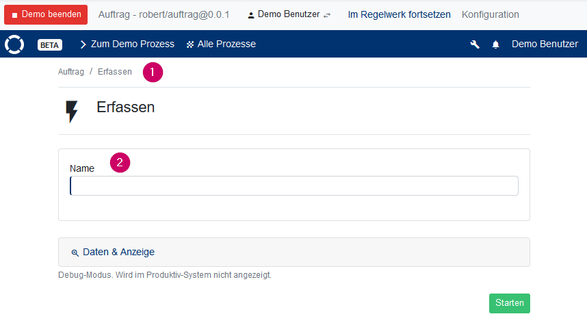 Demo-Umgebungen