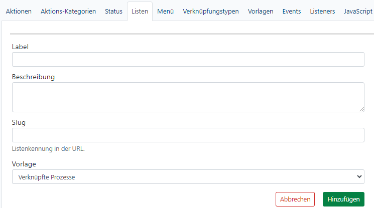 Verknüpfungstypen