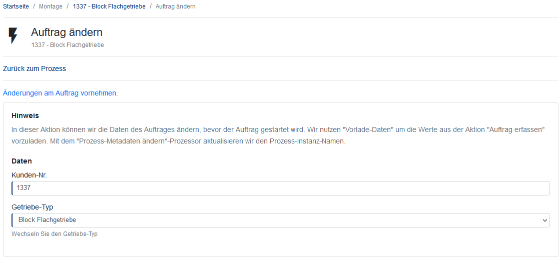 Aktionen