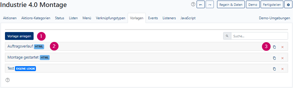 Vorlagen